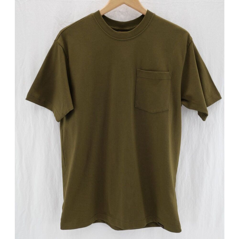 NWT Filson Frontier Pocket T-Shirt | Sz S, Dark Olive Green, Sold Out